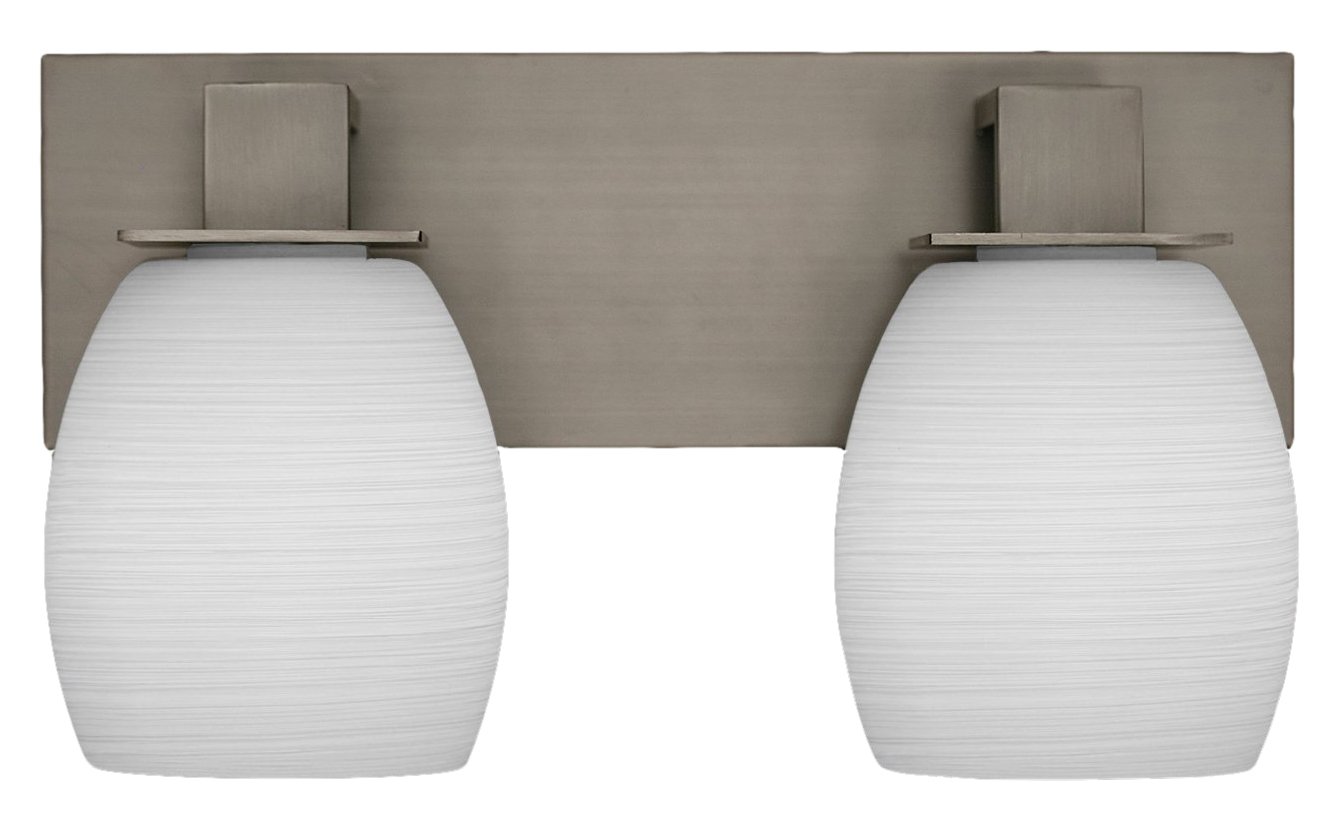 Toltec Lighting 582-GP-615 Apollo 2-Light Bathroom Vanity Bar with 5