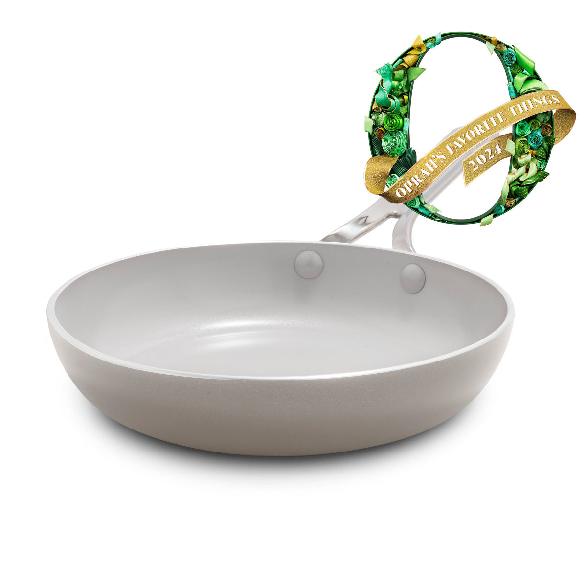 Nova Ceramic Nonstick 8-Inch Frying Pan - PFOA-Free, Eco-Friendly Cookware for Healthy Cooking | Perfect for Eggs, Pancakes & Sauteing | Stovetop & Oven Safe