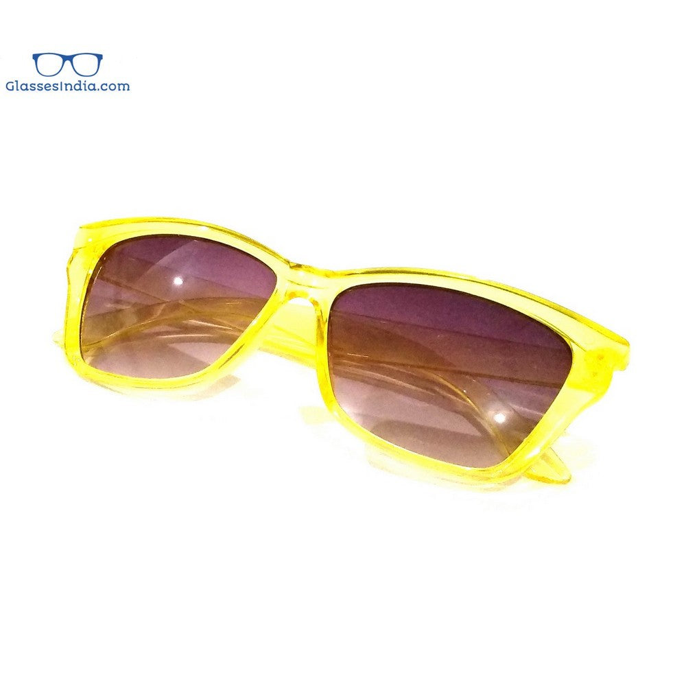 Yellow Kids Fashion Sunglasses TKS003 - UV Protection, Lightweight & Durable for Boys & Girls - Perfect for Outdoor Play, Beach & Summer Activities