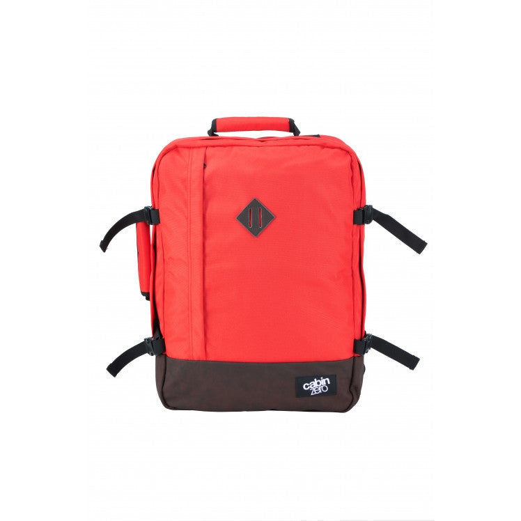 CabinZero Vintage 44L Travel Backpack - Lightweight Carry-On Luggage for Men & Women | Perfect for Airplane, Hiking, Camping & Weekend Getaways