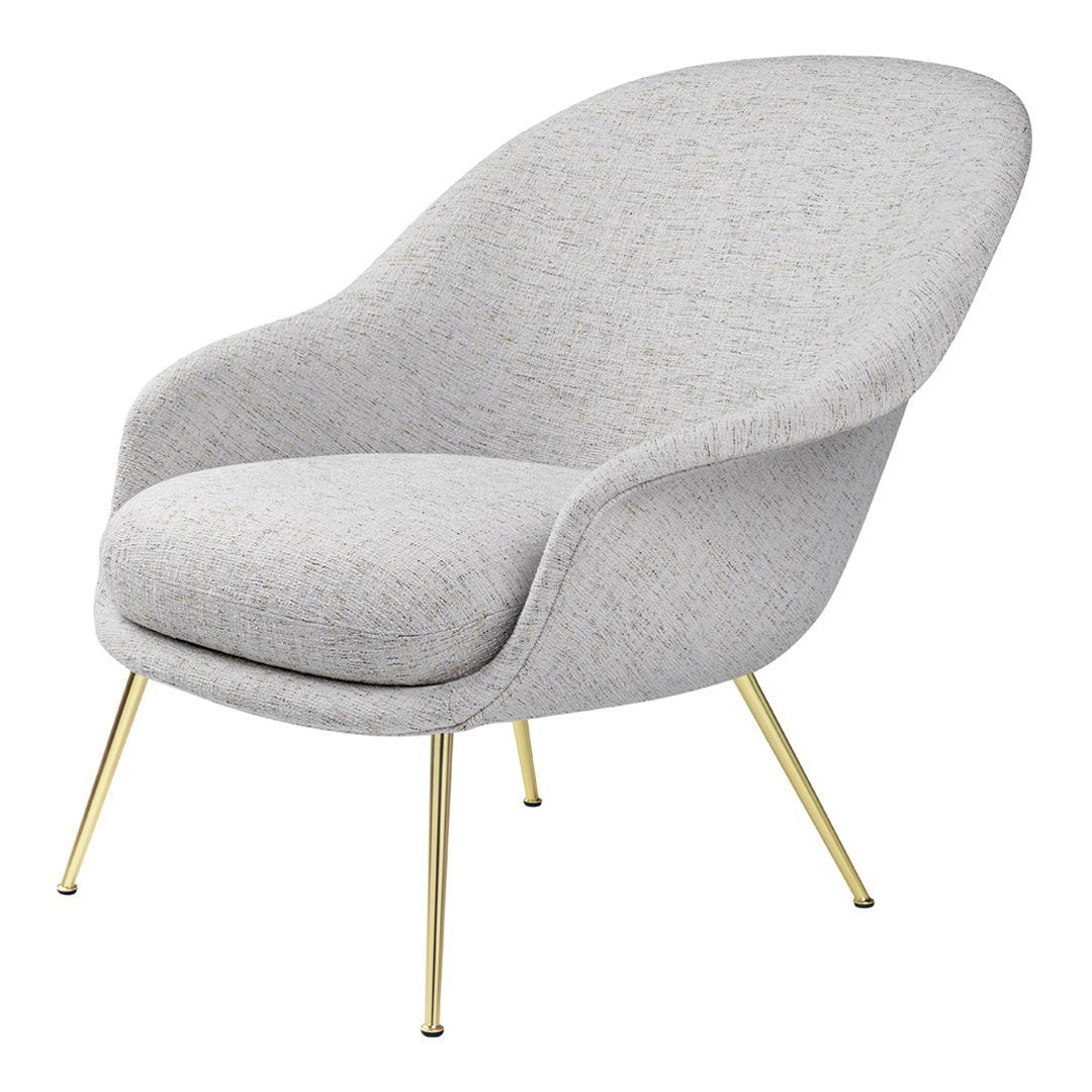 Bat Lounge Chair - Low Back Recliner with Conic Base - Perfect for Living Room, Bedroom, or Patio Relaxation