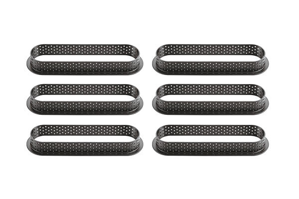 Tarte Oval 146 x 35 x 20mm Perforated Makeup Sponge Set of 6 - Blending Foundation, Concealer & Powder for Flawless Makeup Application