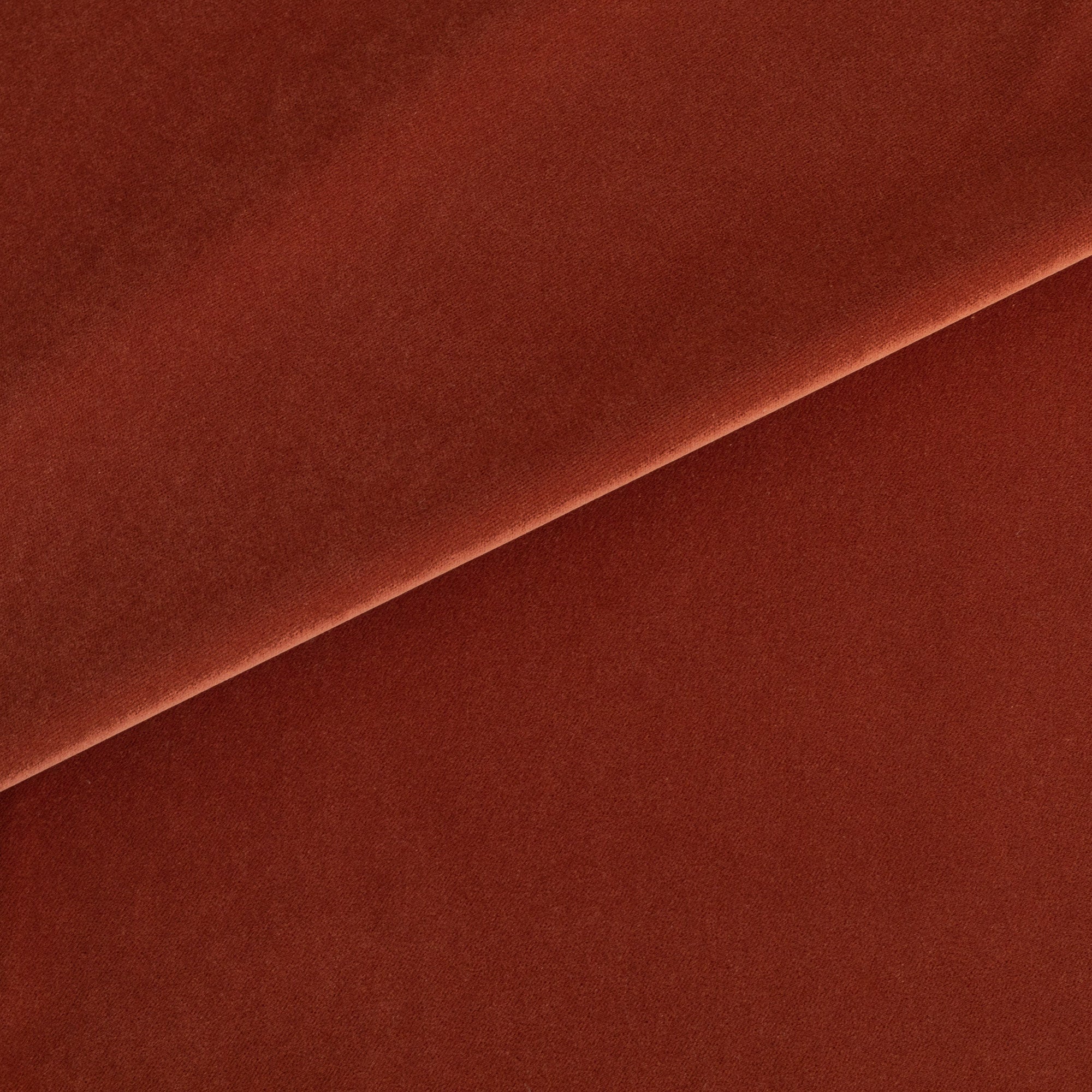 Valentina Velvet Fabric - Soft & Luxurious Paprika Red Upholstery Material for Sofas, Curtains & Home Decor