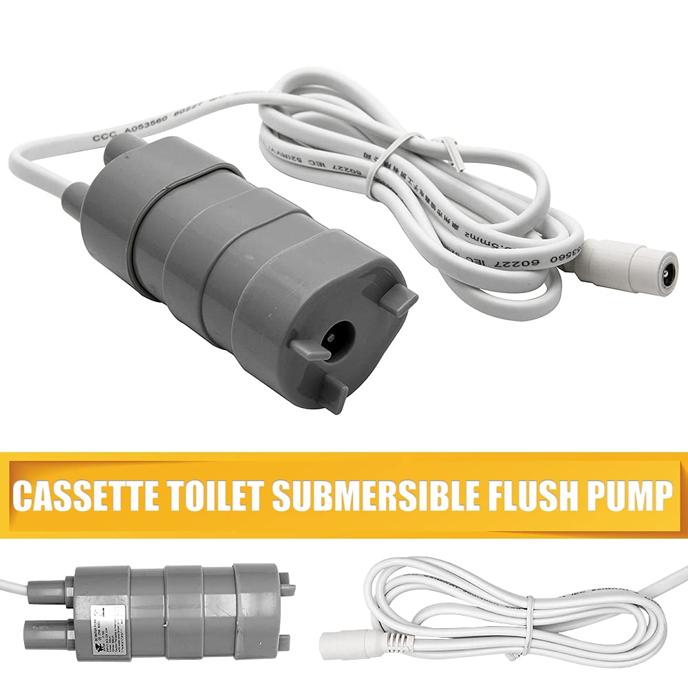 12V High Flow Submersible Water Pump for RV, Camper, Caravan, Motorhome & Marine Applications - Durable Whale Pump for Fresh & Waste Water Systems | Ideal for Boats, Yachts & Off-Grid Living