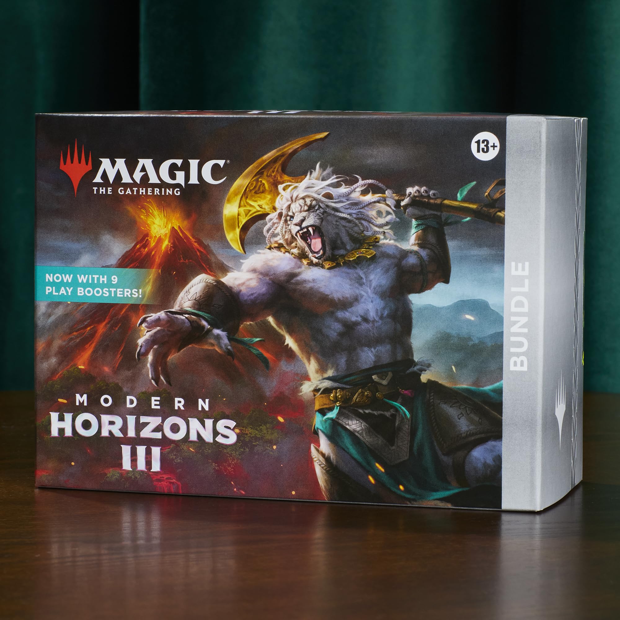 Magic: The Gathering Modern Horizons 3 Bundle - 9 Play Boosters, 30 Land Cards + Exclusive Accessories | Premium MTG Card Collection for Modern Format | Perfect for Tournaments, Casual Play & Collector's Display
