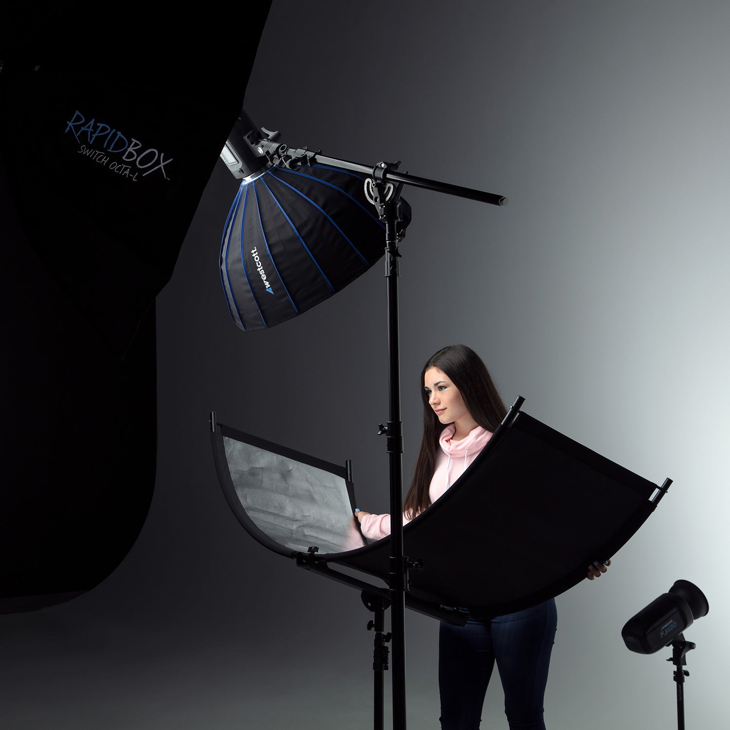 Professional 24-Inch Beauty Dish Light Modifier by Joel Grimes - Perfect for Portrait Photography & Studio Lighting