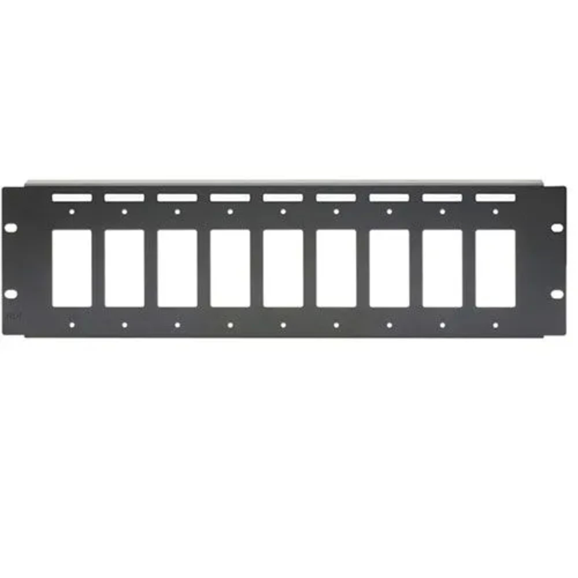 RDL RM-D9 19-Inch Rack Mount for 9 Decora Modules - Professional Audio Equipment Rack for Home Studio & Commercial Installations