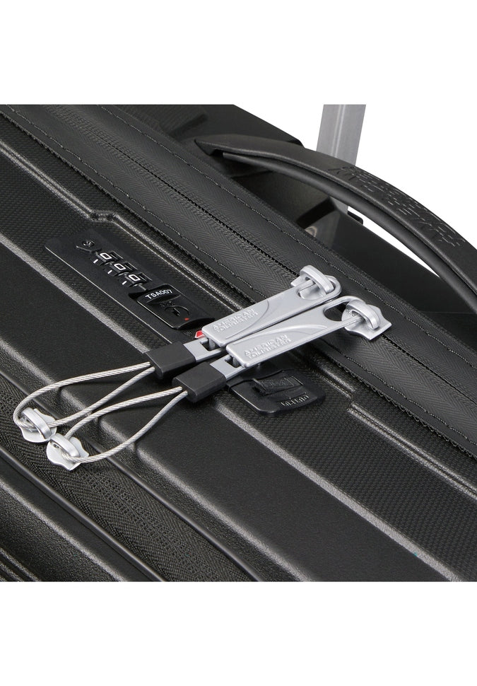 American Tourister Airconic Spinner Frontload Carry On Luggage - Lightweight Expandable Suitcase for Travel, Business & Weekend Getaways - Perfect for Airplane Cabin & Road Trips