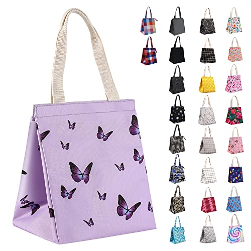 purple butterflies