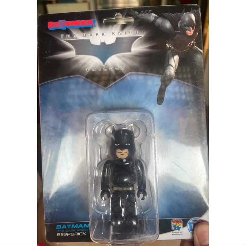 Bearbrick BATMAN THE DARK KNIGHT 100% Limited Edition Medicom Be@rbrick Collectible Figure - Perfect for DC Fans, Home Decor & Gift Giving