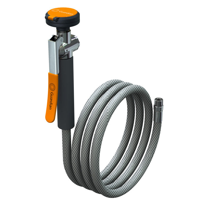 Guardian G5010 Emergency Drench Hose Unit - ANSI Compliant Safety Shower Equipment for Chemical Spills & Eye Wash Stations | Workplace, Lab & Industrial Use