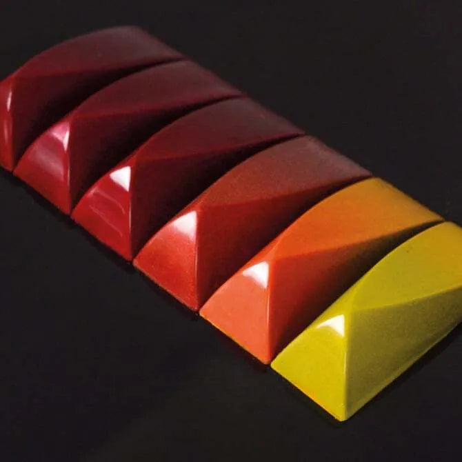 Premium Poly Chocolate Mold Slope - 20 Unique Shapes for DIY Candy Making, Baking & Dessert Decorations - Perfect for Holidays, Parties & Gifts