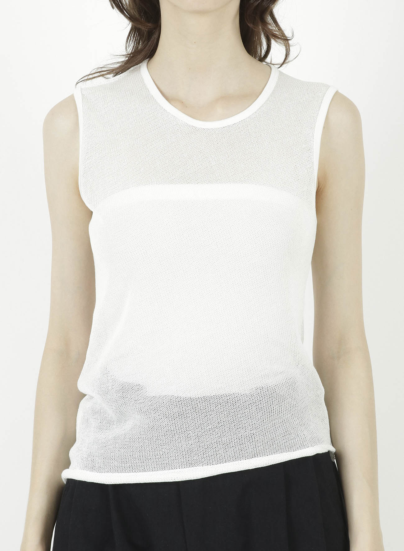 Soft Cotton Faux Linen Knit Asymmetrical Tank Top - Women's Summer Casual Wear for Beach, Travel & Everyday Outfits