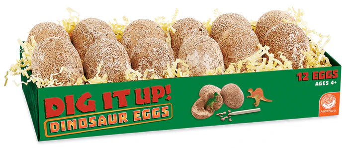Dig It Up! Dinosaur Eggs - Excavation Kit for Kids STEM Learning - Perfect for Birthday Gifts & Educational Play