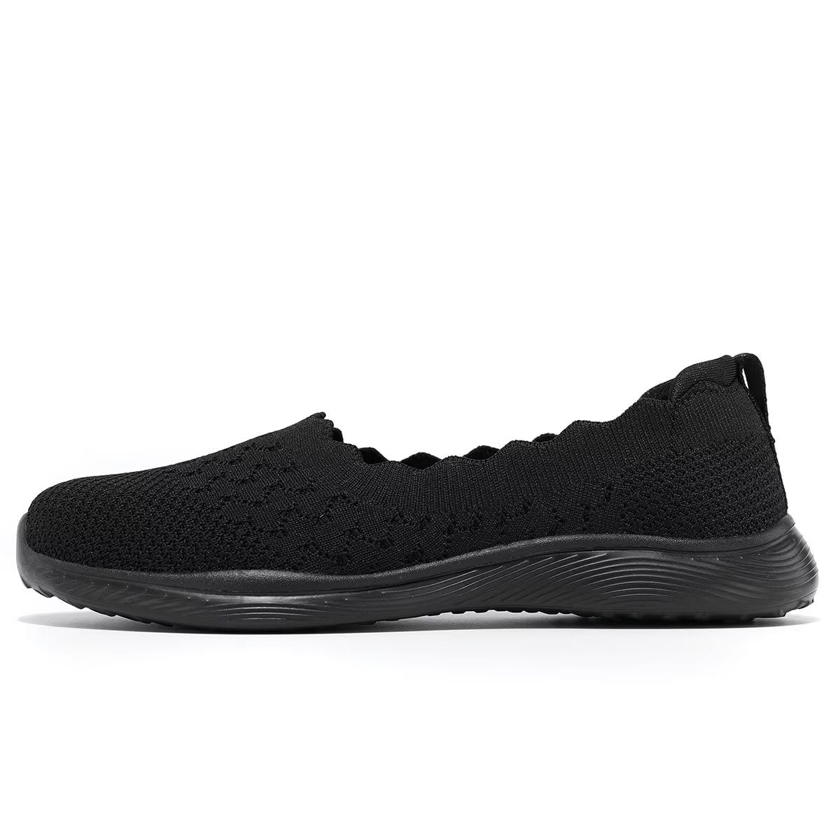Women's Slip-On Loafers - Comfortable Ballet Flats for Ladies | Soft Mesh Lightweight Walking Shoes for Nurses, Office & Casual Wear | Dress Shoes with Cushioned Sole for All-Day Comfort
