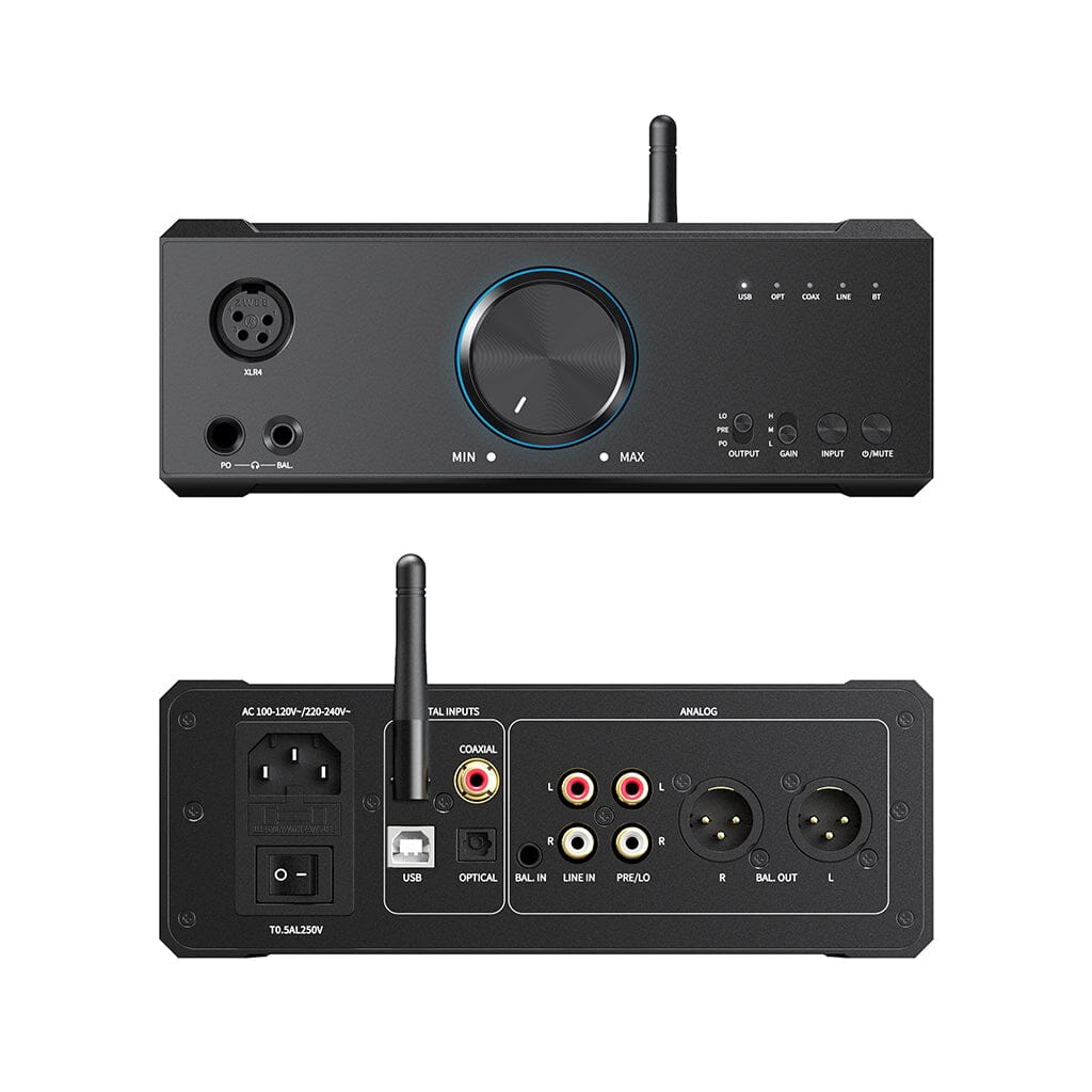 FiiO K9 AKM High-Resolution DAC & Headphone Amplifier - Premium Audio for Home Studio, Gaming, and Music Listening