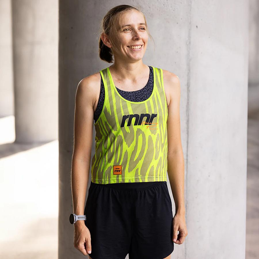 RNNR Women's All Out Singlet - High Performance Workout Tank Top for Running, Gym & Fitness Training - Breathable & Moisture Wicking Activewear for Women