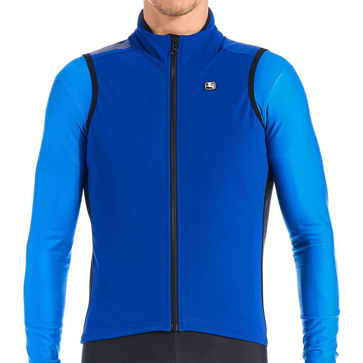 Giordana Men's Silverline Thermal Cycling Vest - Windproof & Insulated for Winter Biking, Running & Outdoor Sports