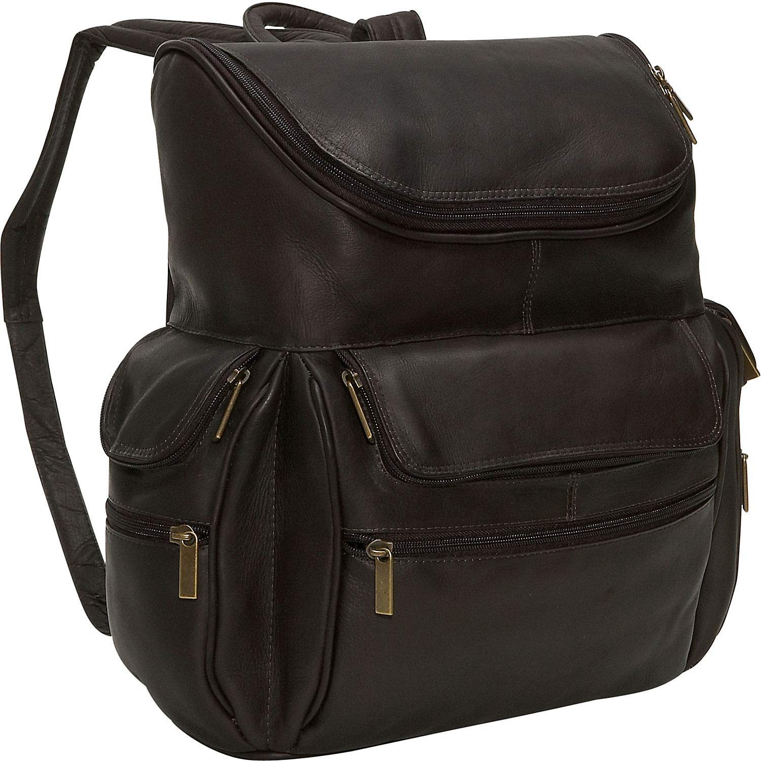 David King & Co. Laptop Backpack for Men & Women - Lightweight Durable Water-Resistant Computer Bag - Perfect for Work, Travel & School (Black, One Size)