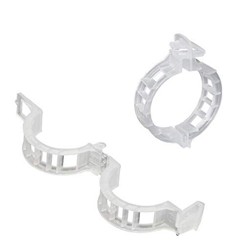 1000 Pack Tomato Trellis Clips for Vegetable Garden - Heavy Duty Plant Support Clips for Tomatoes, Vines & Climbing Plants - Perfect for Home Gardening, Greenhouse & Outdoor Plant Training
