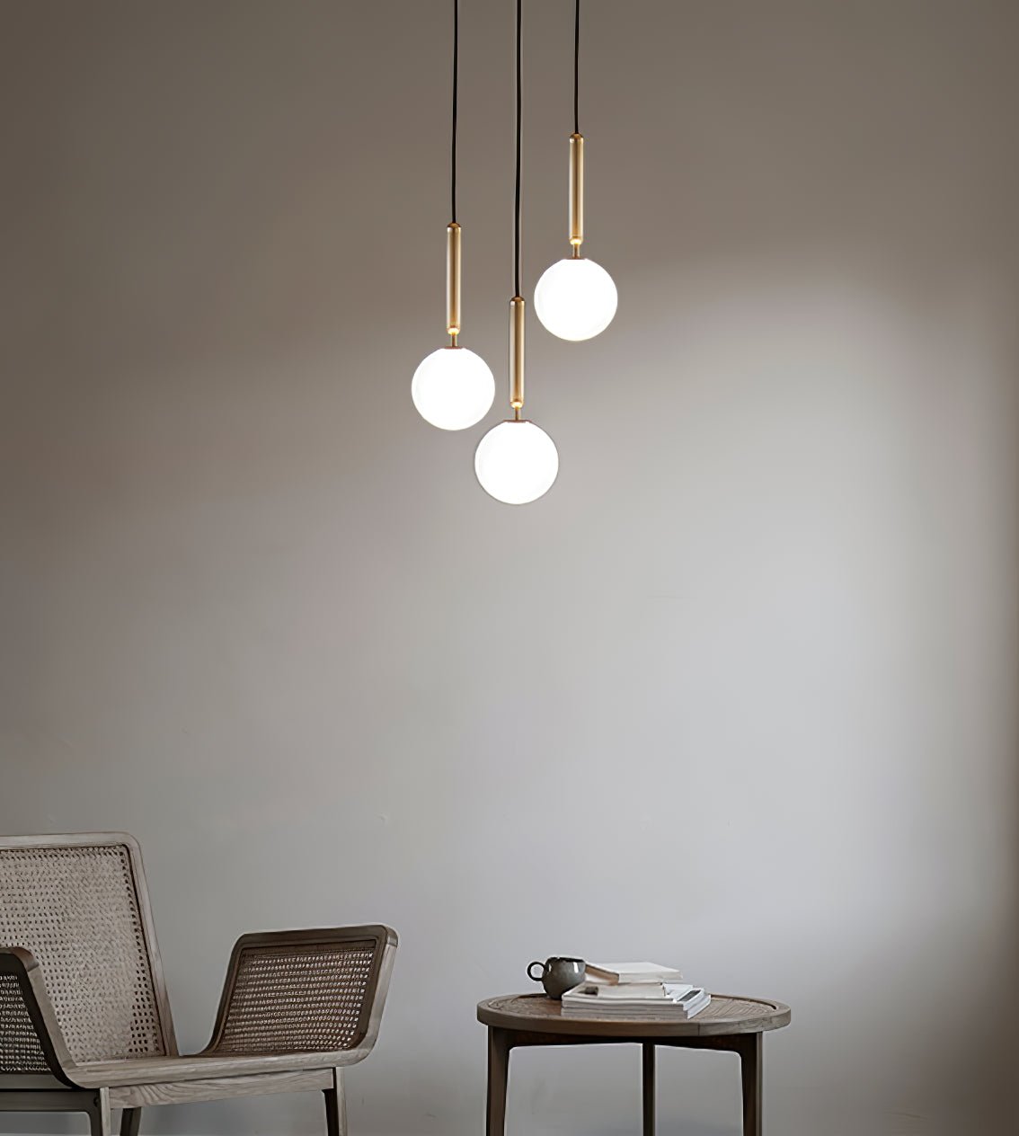 Elysian Glow Pendant Swag Light - Modern Adjustable Hanging Chandelier for Bedroom, Living Room & Dining Room Decor | Dimmable LED Lighting Fixture for Home & Office