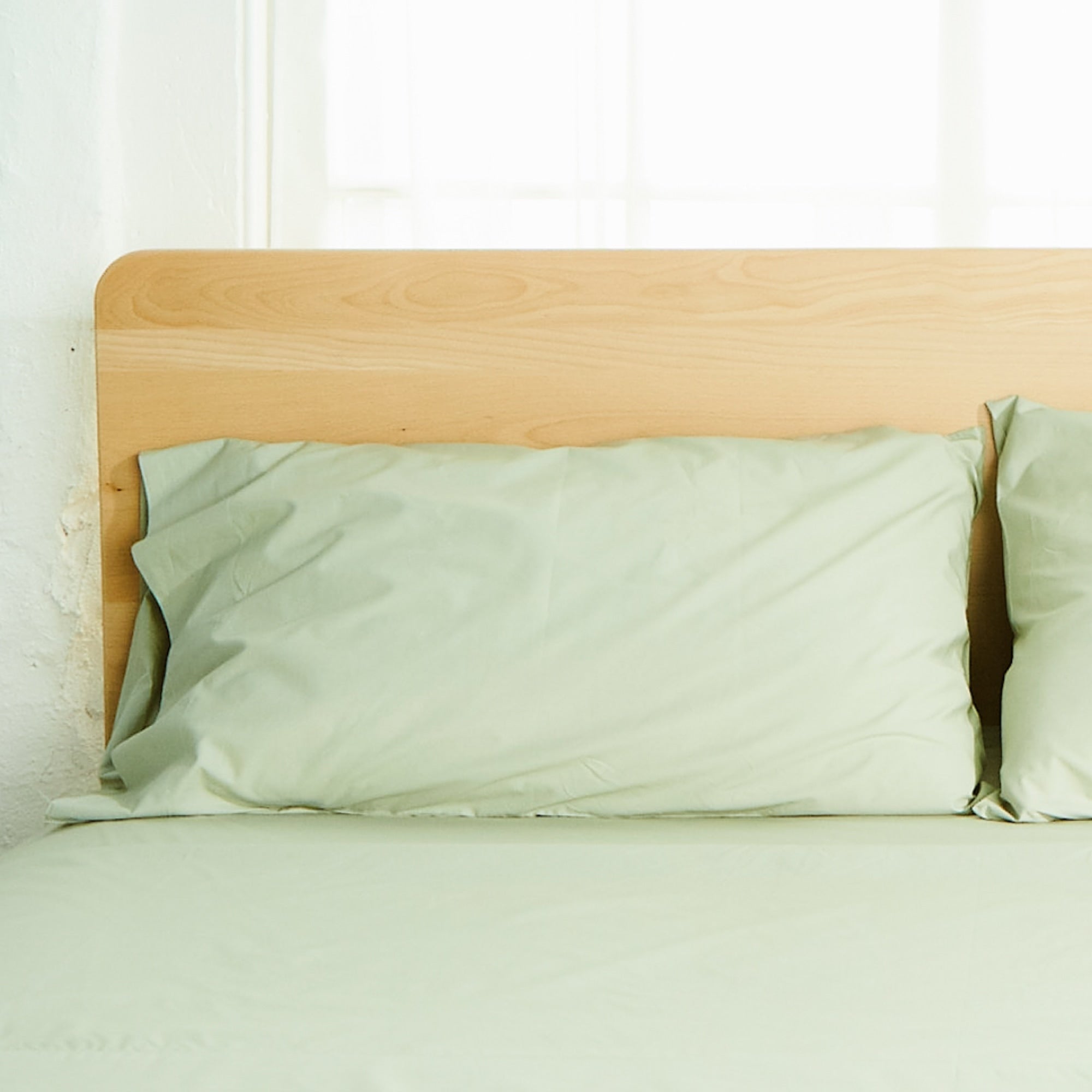 Premium 270 Thread Count Organic Cotton Percale Pillowcases - Soft, Breathable & Hypoallergenic - Perfect for Bedroom, Hotel & Travel Use
