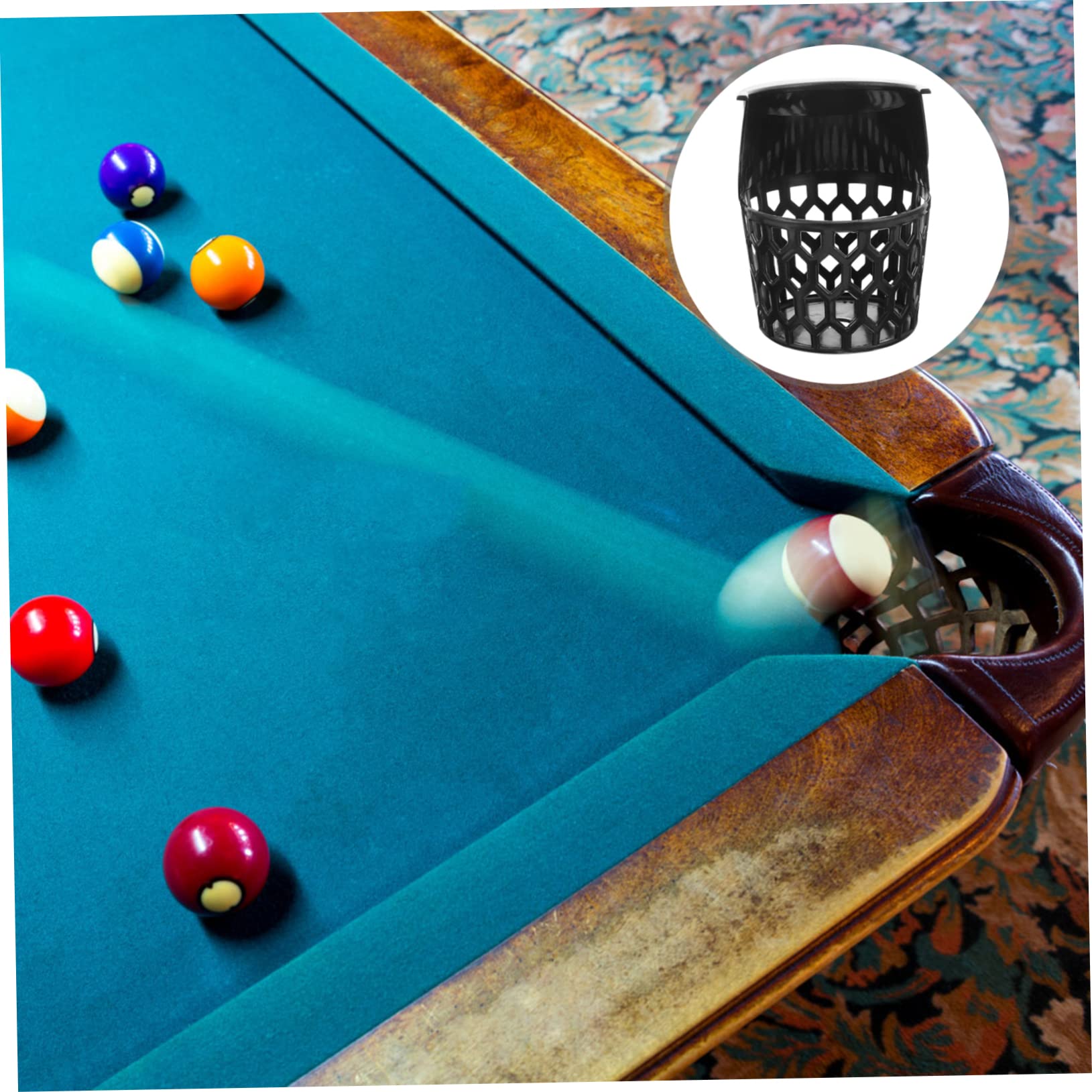 BESPORTBLE Billiard Pockets - Durable Plastic Pool Table Web Basket Replacement for Professional & Home Use - Perfect Billiards Accessories for Game Rooms, Bars, and Recreation Centers
