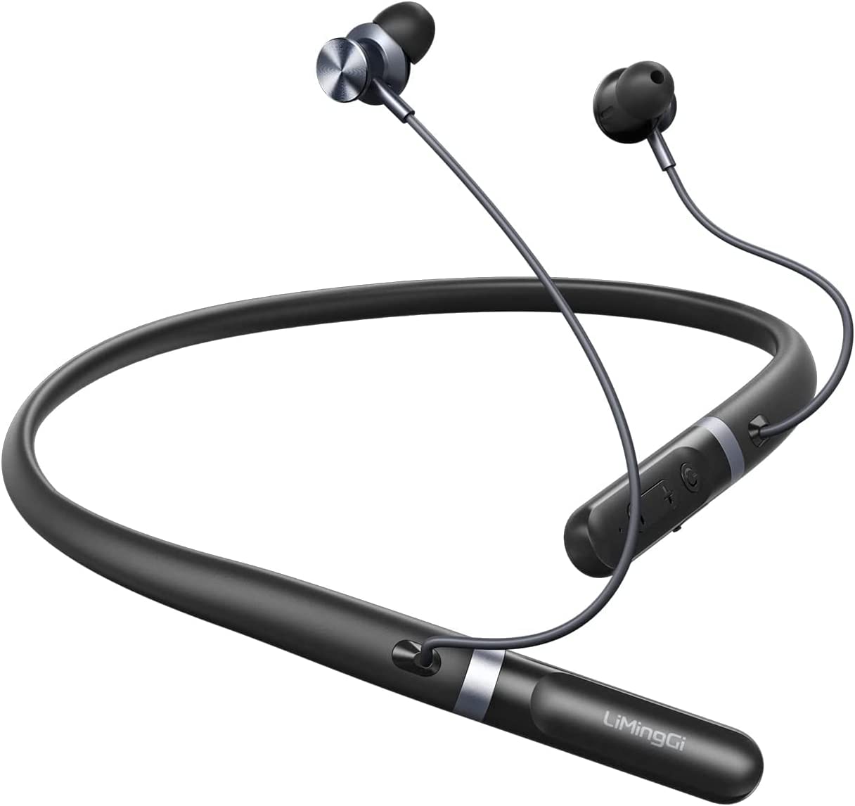 Wireless Bluetooth Headphones with Neckband - 36 Hours Playtime, Sweatproof & Lightweight for Running, Gym, Workout & Outdoor Sports