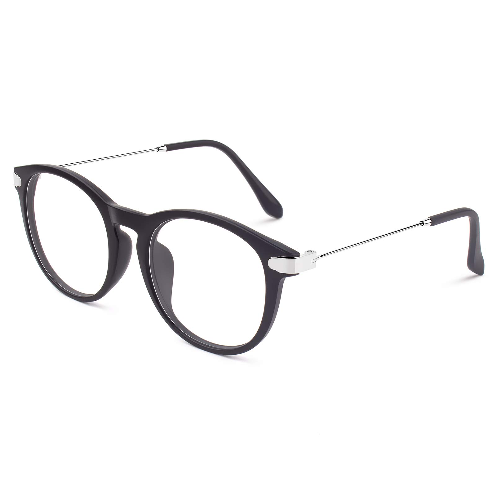 GQUEEN Clear Lens Fake Glasses for Women & Men - Non-Prescription Eyewear for Fashion & Cosplay