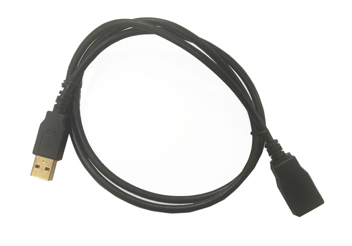 18/36 Inch USB Extension Cable - High Speed USB 2.0 Male to Female Extender Cord (3/6/10ft) - Durable Nylon Braided for Computer, Laptop, Printer, Keyboard, Mouse - Perfect for Home Office & Gaming Setup