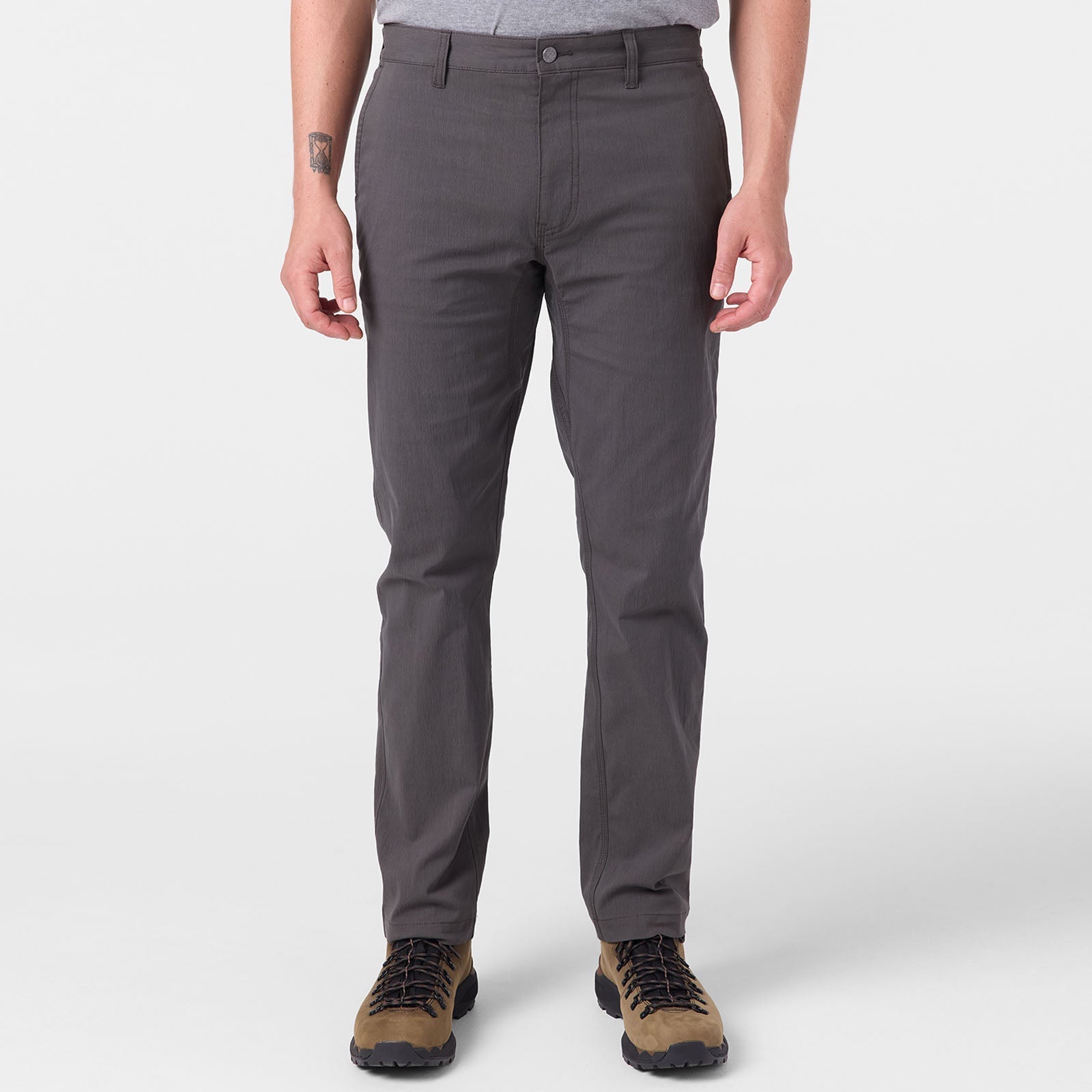 Men's Rover Pant Jackson Grey - Comfortable Outdoor Hiking & Travel Pants for Adventure & Casual Wear