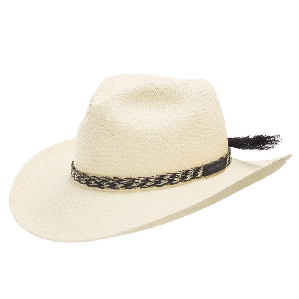 Genuine Horsehair Adjustable Interchangeable Hat Band for Brimmed Hats - Perfect for Cowboy Hats, Fedoras & Western Style Fashion Accessories