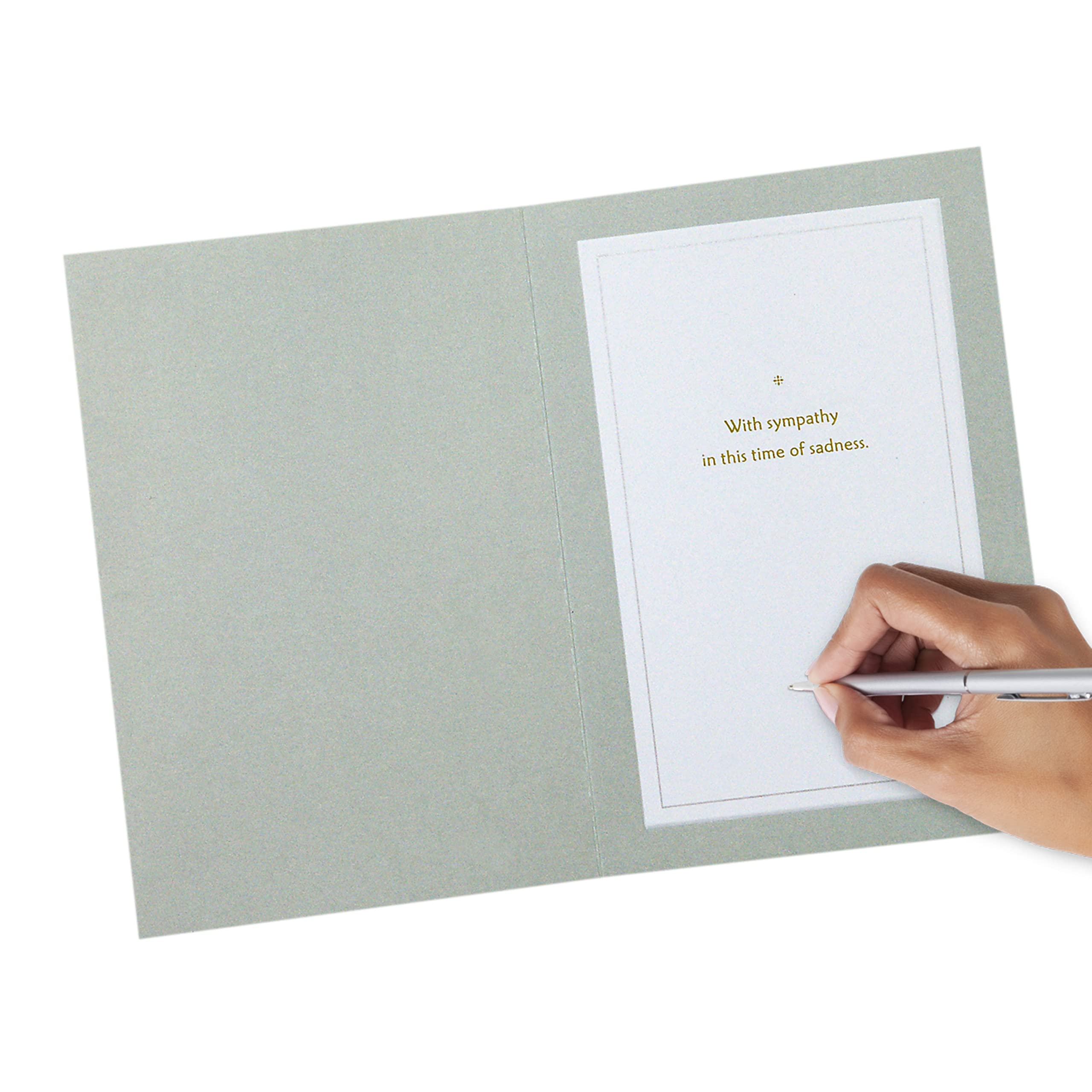 Hallmark Sympathy Cards Assortment Pack - 5 Thoughtful Condolence Cards with Envelopes | Funeral, Memorial Service & Bereavement Gifts | Perfect for Loss of Loved One, Friend or Family Member