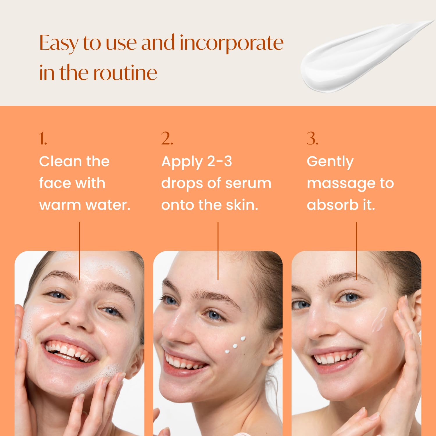 PLANTIFIQUE Stainless Steel Gua Sha Facial Tool for Skin Massage & Anti-Aging - Korean Vitamin C Face Serum with Collagen & Peptides - Ultimate Hydration for Glowing Skin - Perfect for Daily Skincare Routine, Spa Treatment & Self-Care Rituals