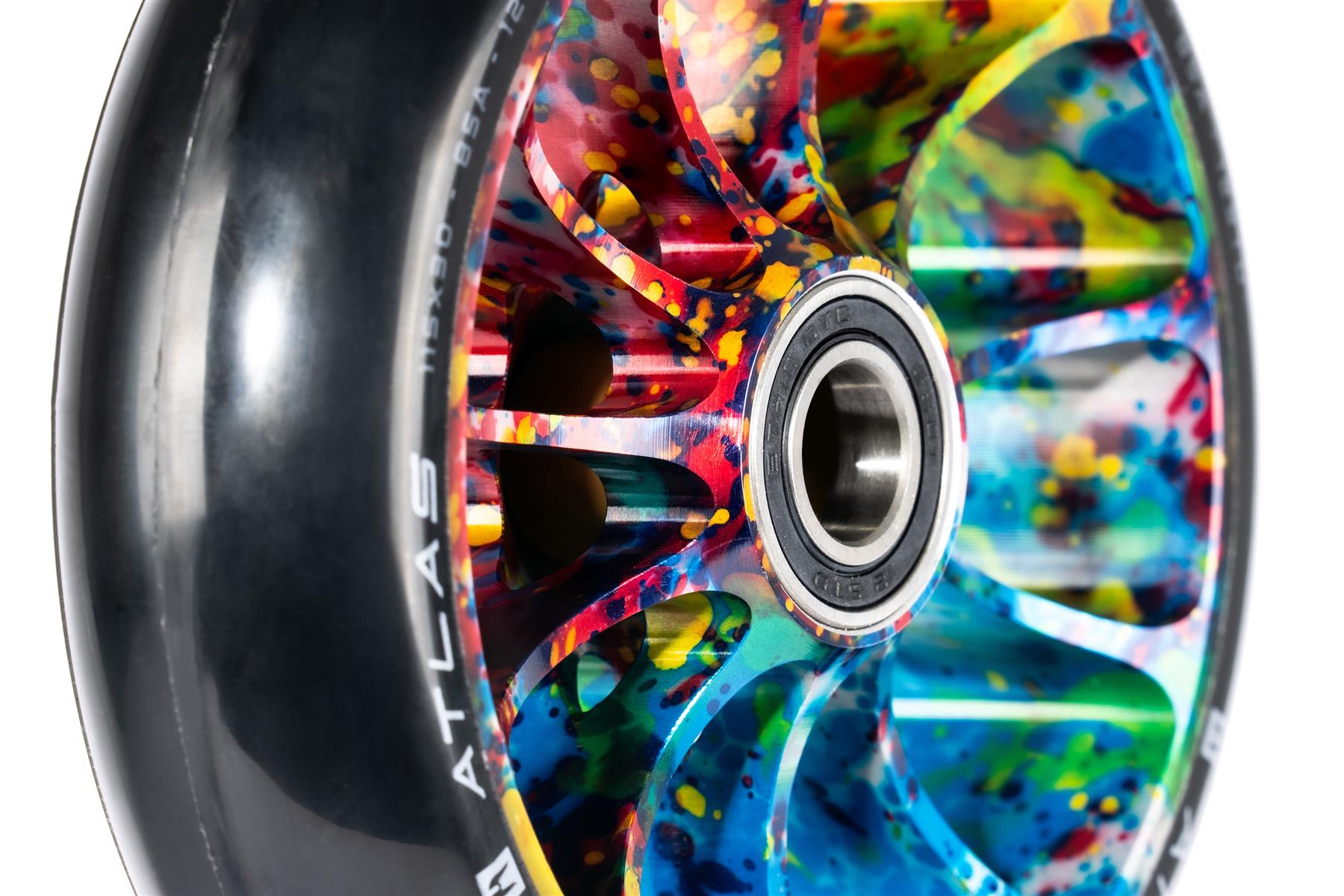 12 STD Atlas Wheel - High-Quality Replacement Wheel for Industrial Equipment | Perfect for Forklifts, Pallet Jacks & Material Handling