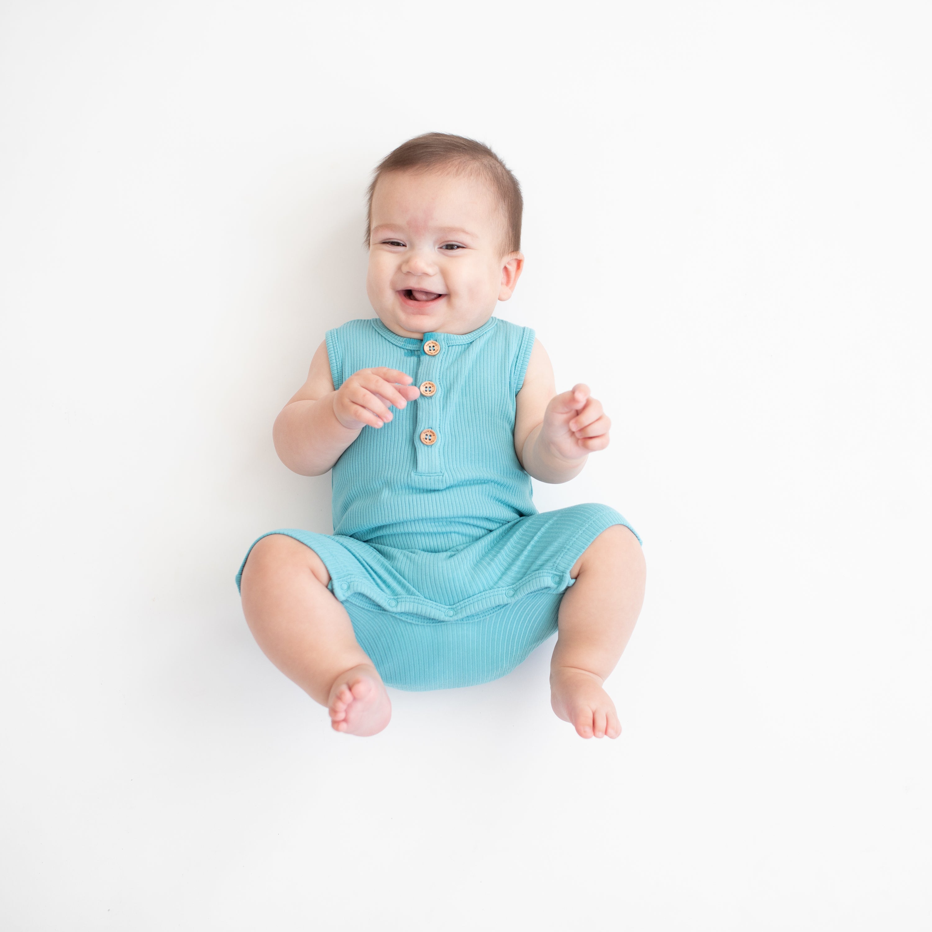 Makai Ribbed Sleeveless Shortall Jumpsuit - Stylish Summer Romper for Women, Beach Outfits & Casual Wear