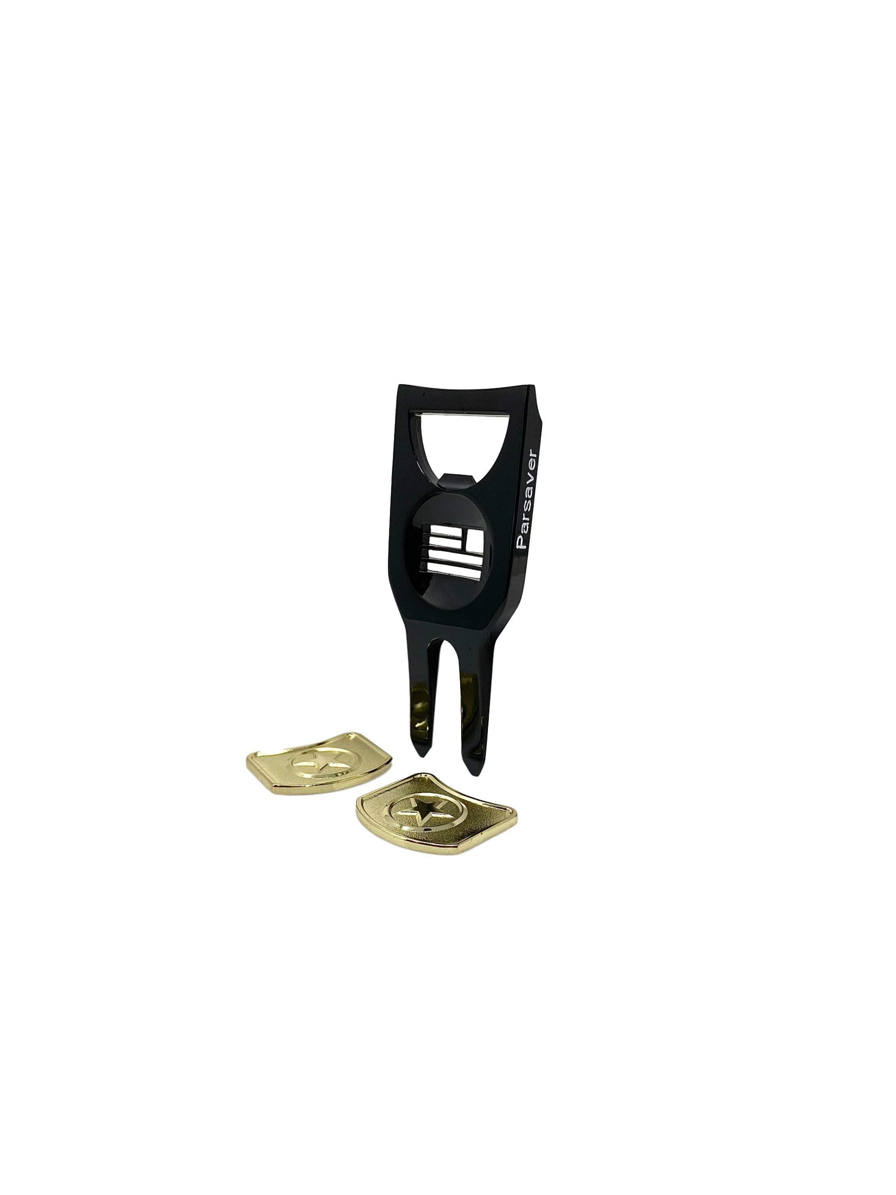 6-in-1 Golf Divot Repair Tool with Ball Marker | Military Style Multi-Purpose Golf Accessory | Perfect for Course Maintenance & On-the-Green Repairs