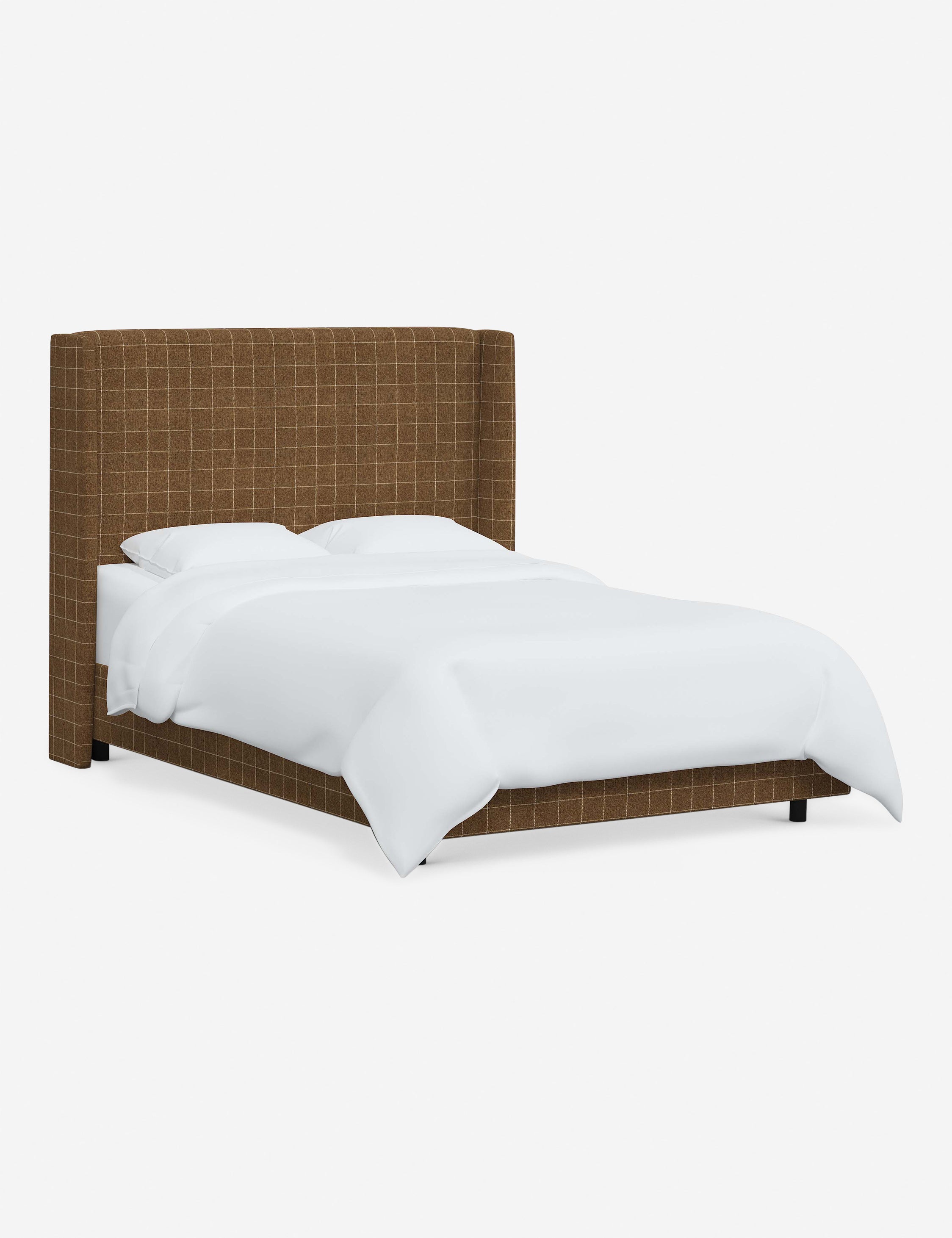 Adara Bed Frame - Queen Size Platform Bed with Wooden Slats, Modern Minimalist Design for Bedroom - Perfect for Small Spaces, Guest Rooms & Apartments