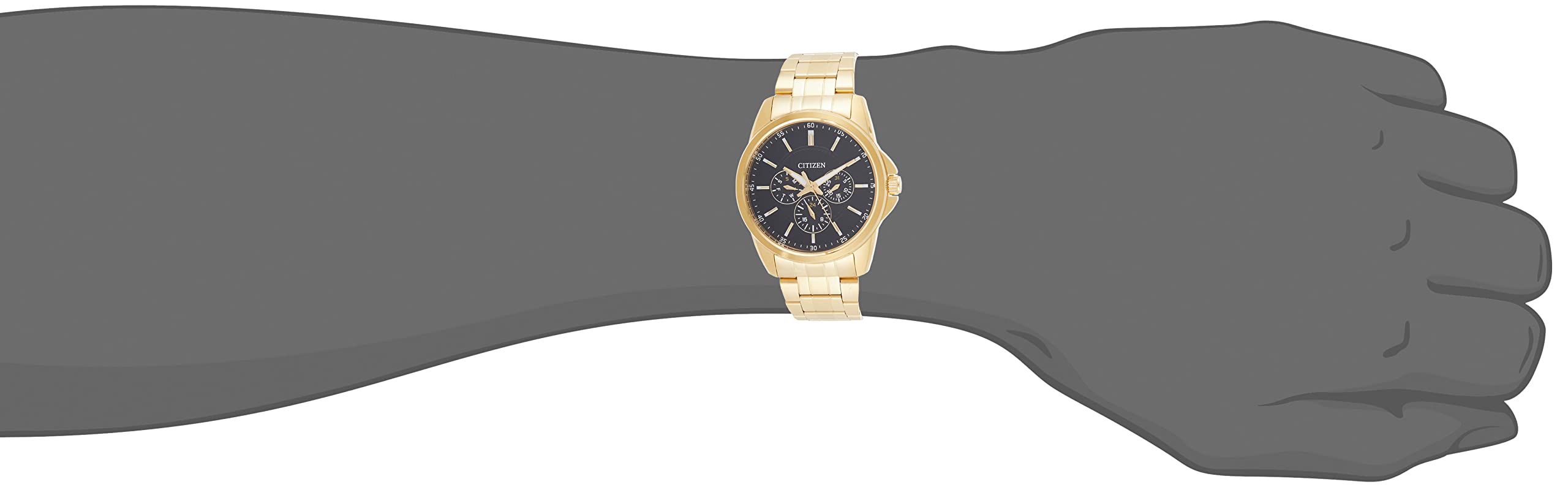 Citizen Quartz Men's Watch - Stainless Steel Classic Analog Dress Watch for Business, Formal & Everyday Wear