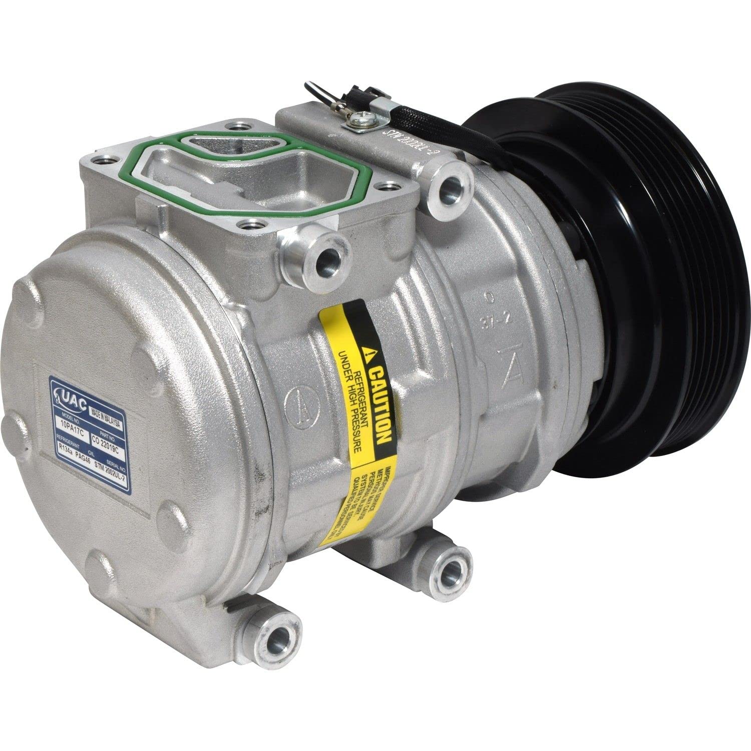 Universal Air Conditioning CO22019C New A/C Compressor with Clutch - Compatible with Multiple Car Models - Perfect for AC Repair & Replacement in Hot Climates
