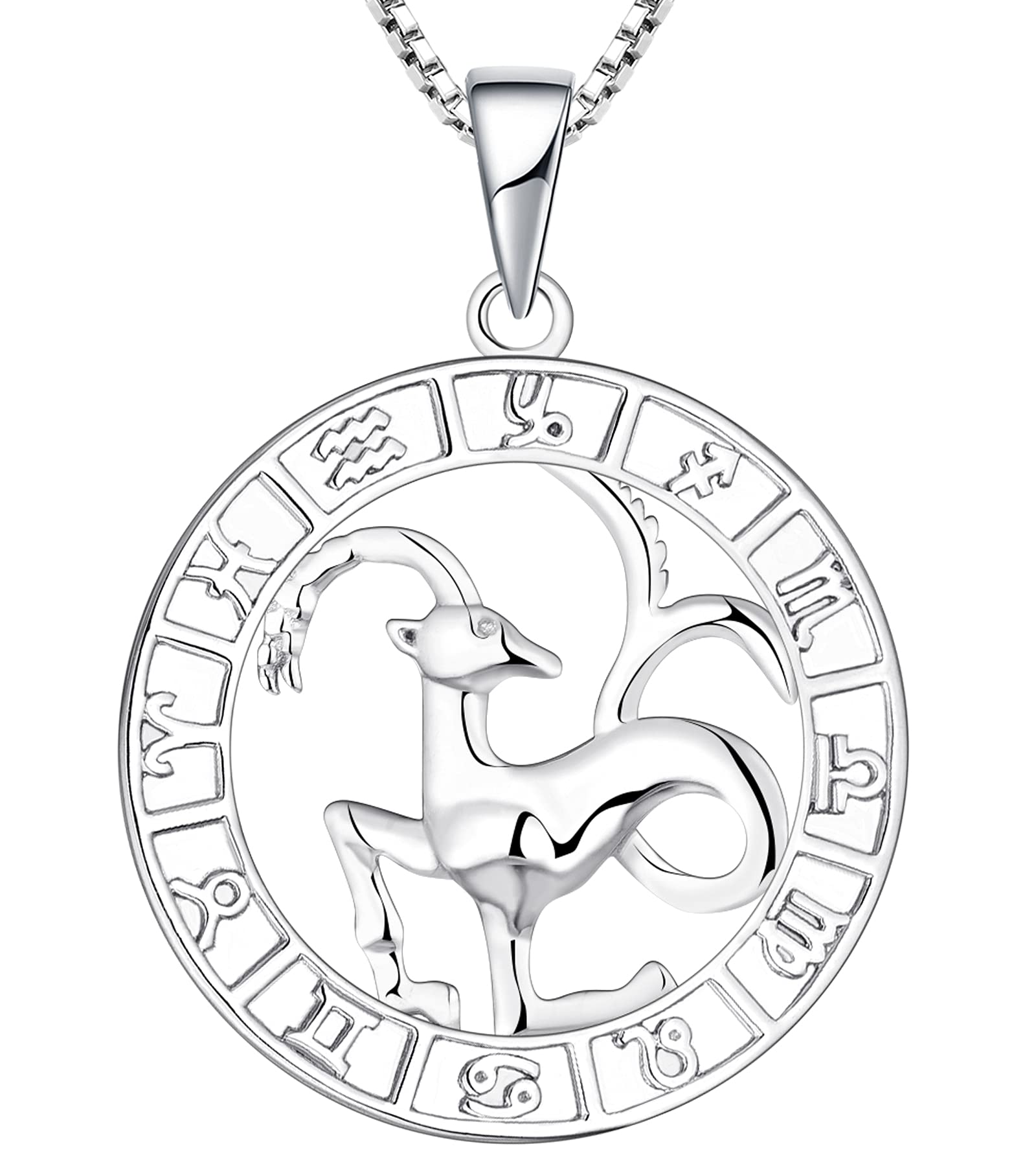 YL Constellation Necklace - Sterling Silver Zodiac Pendant for Women | Astrology Horoscope Jewelry Gift | Perfect for Birthday, Anniversary & Everyday Wear