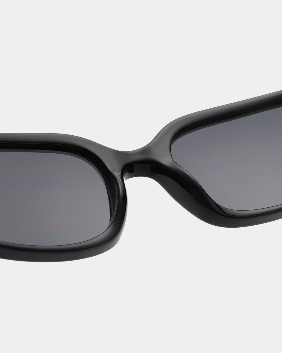 A. Kjaerbede Black Sunglasses for Men & Women – Stylish UV Protection Shades for Outdoor Activities, Driving, and Beach Vacations