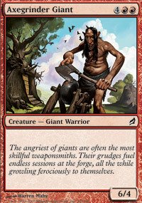 Magic: The Gathering - Axegrinder Giant - Lorwyn Expansion Card - Collectible Trading Card Game for MTG Players - Perfect for Deck Building and Fantasy Battles