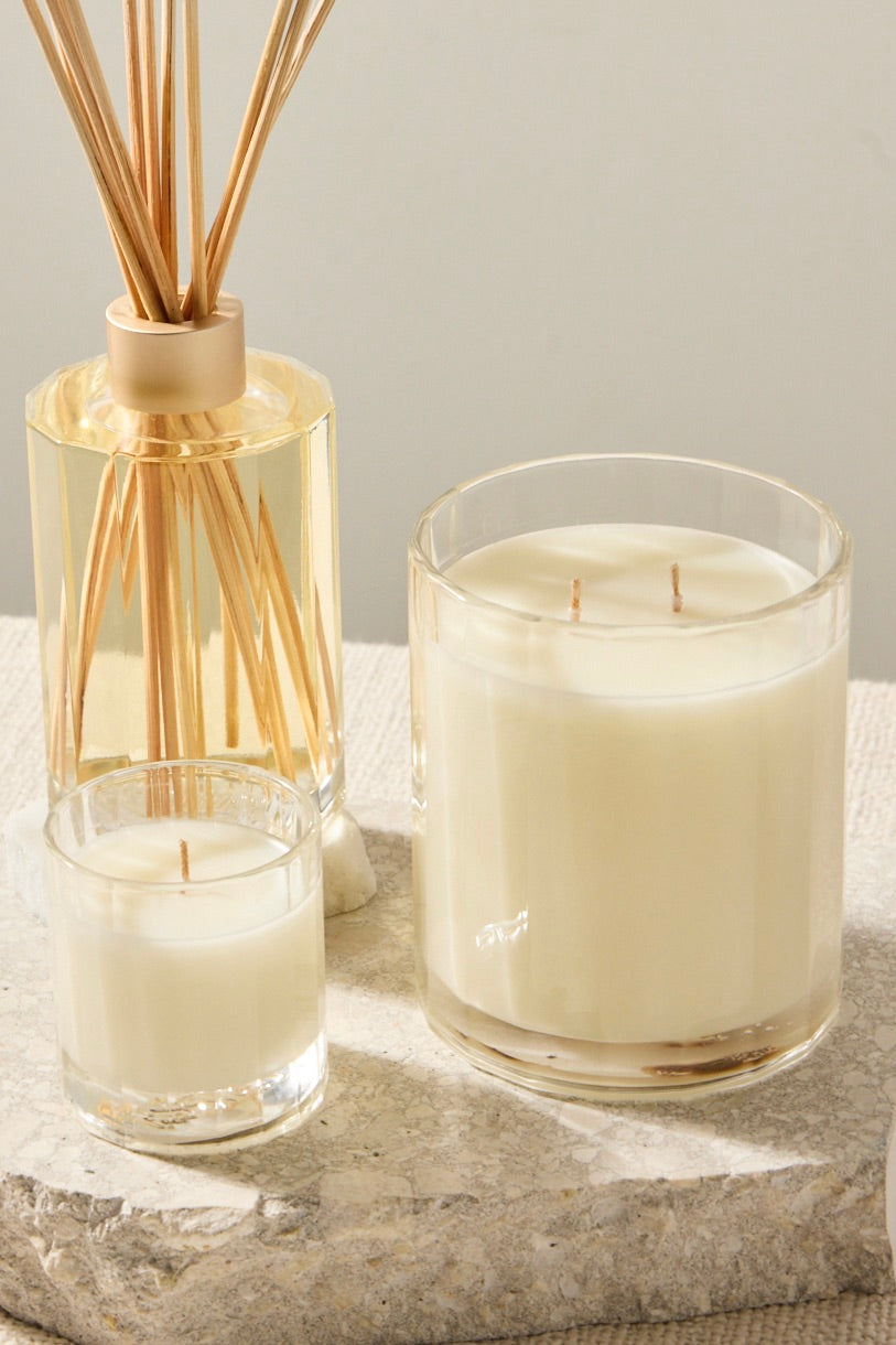 Mango & Papaya Scented Candle 12oz (350g) - Tropical Fruit Aromatherapy Candle for Relaxation, Spa, and Home Decor