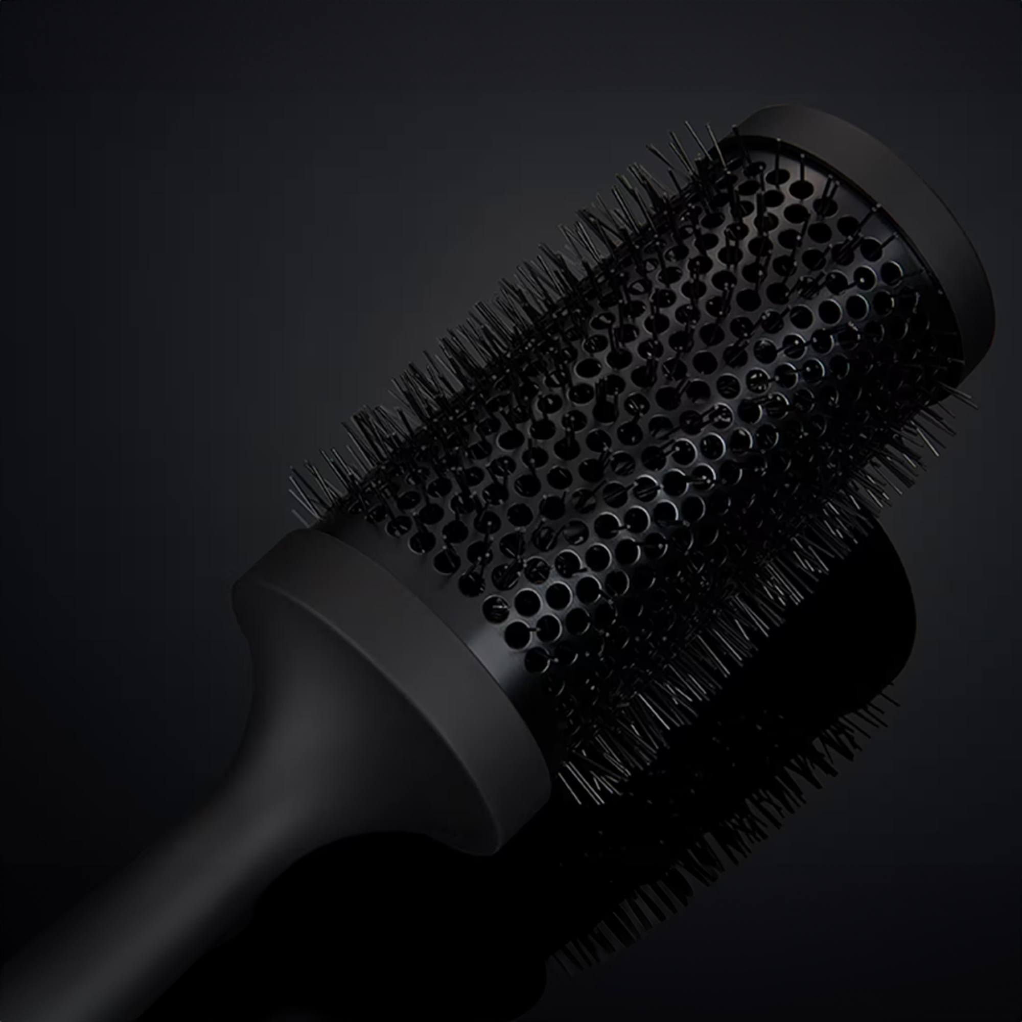 GHD Ceramic Vented Radial Brush Size 4 - Professional Hair Styling Tool for Smoothing & Volumizing - Perfect for Blowouts, Styling & Salon-Quality Results at Home