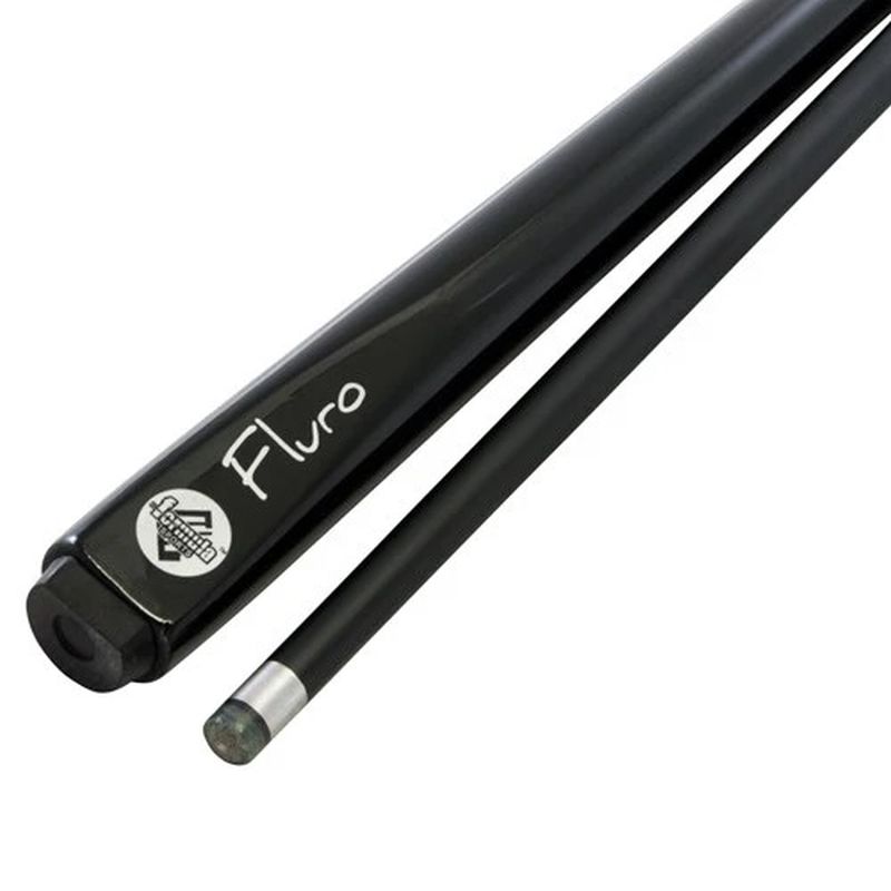 57 Inch Professional 2-Piece Pool Cue with Fluorescent Finish - Perfect for Billiards, Bars, and Home Game Rooms