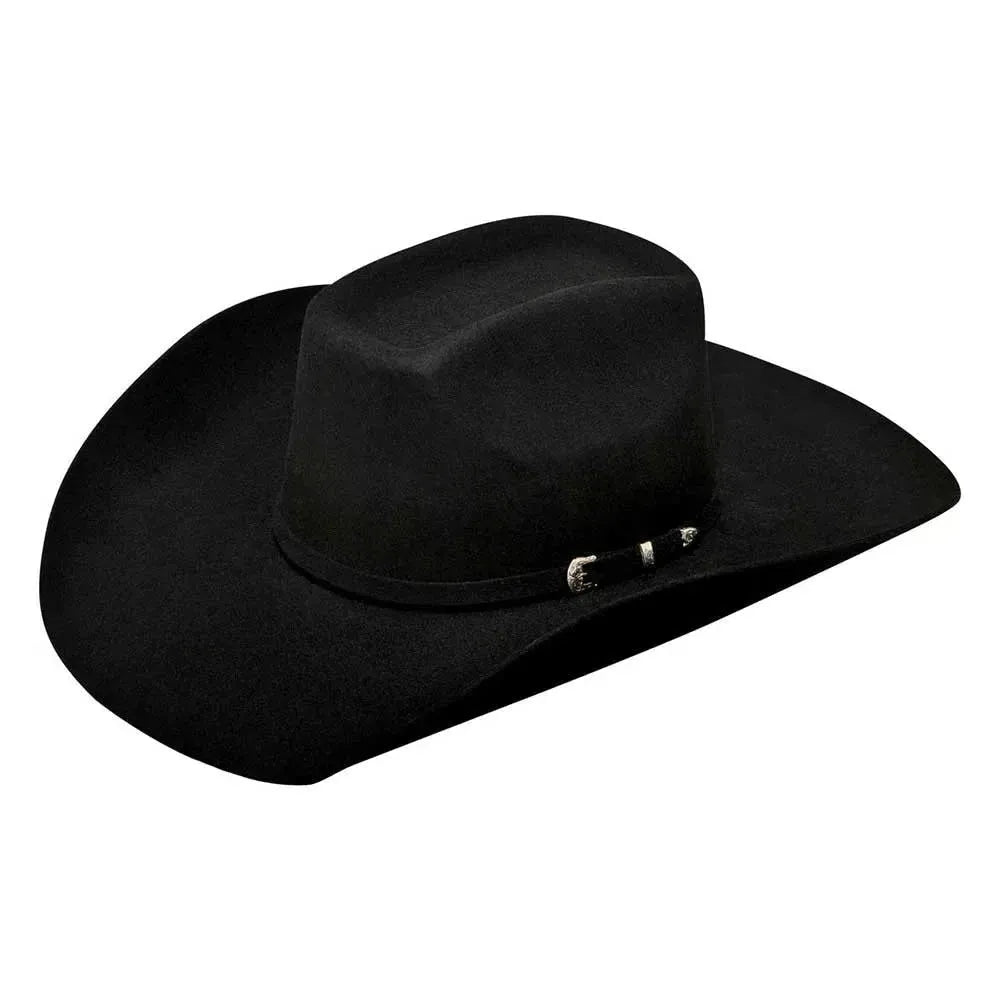 Ariat 2X Wool Felt Cowboy Hat for Men & Women - Western Style Riding Hat for Ranch Work, Rodeo & Outdoor Activities