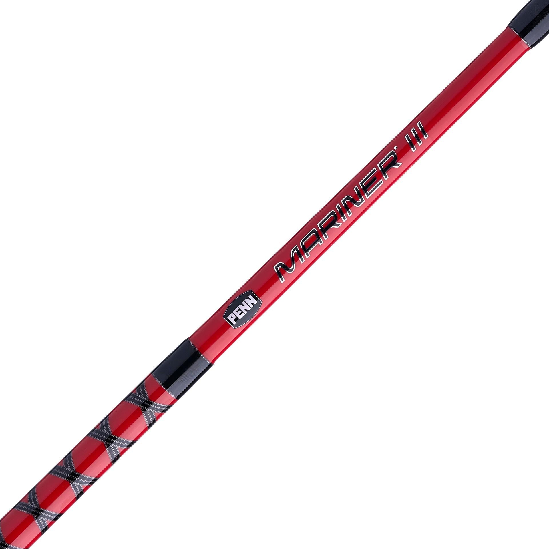 Mariner® III Spinning Fishing Rod - Saltwater Boat Rod for Offshore & Inshore Fishing - Heavy Duty Spinning Rod for Tuna, Marlin & Big Game Fish - Perfect for Deep Sea Fishing & Sportfishing Adventures