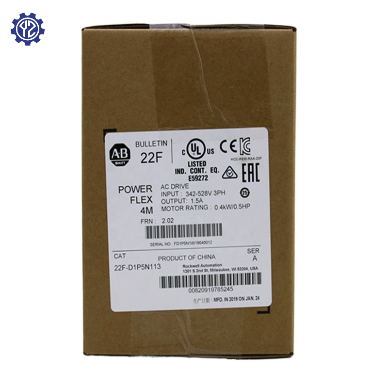 Original AB PowerFlex AC Drive 22F-A011N113 - 100% Genuine for Industrial Automation & Motor Control
