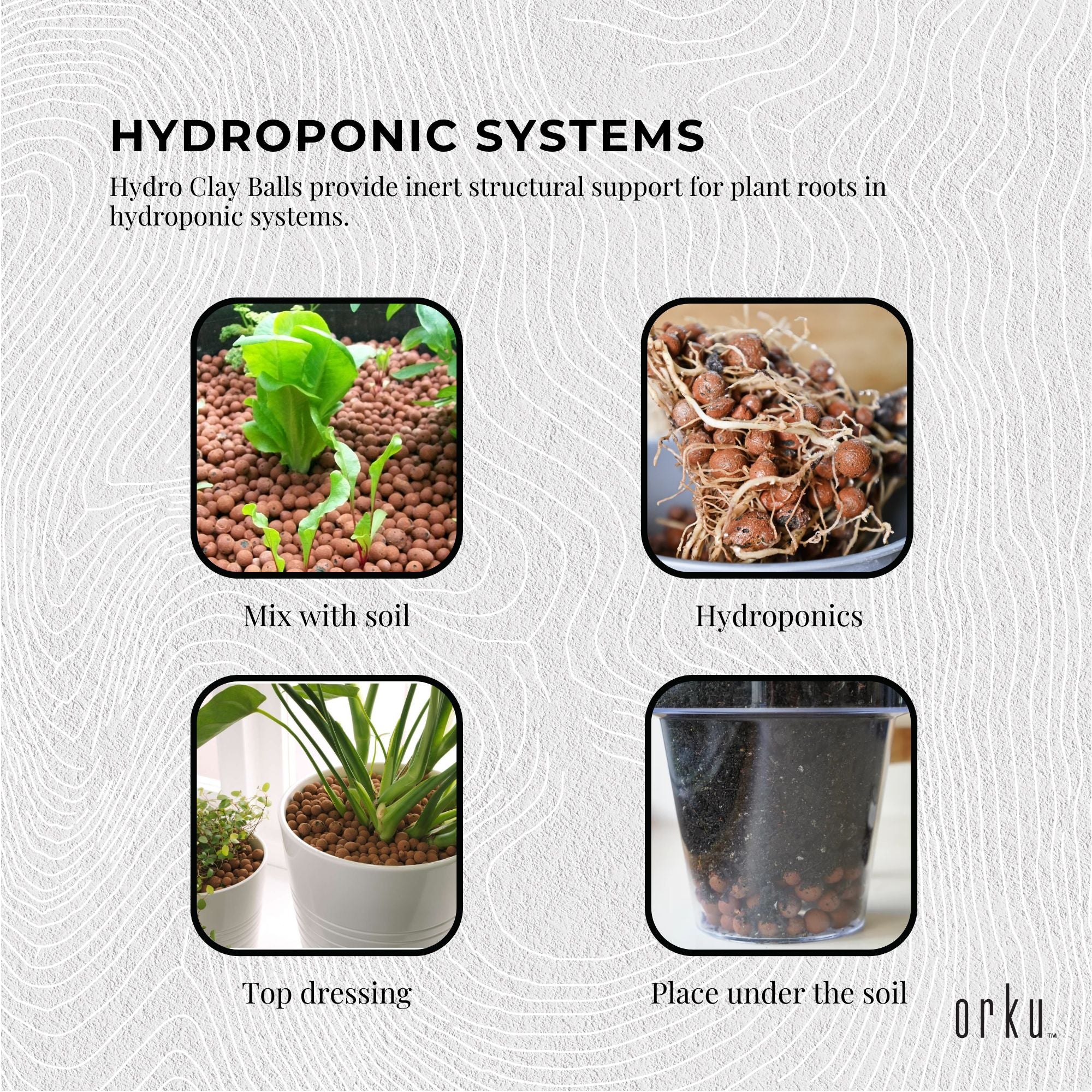10L Hydro Clay Balls - Natural Premium Hydroponic Expanded Clay Pebbles for Plant Growing Medium | Ideal for Hydroponics, Aquaponics, Indoor & Outdoor Gardening